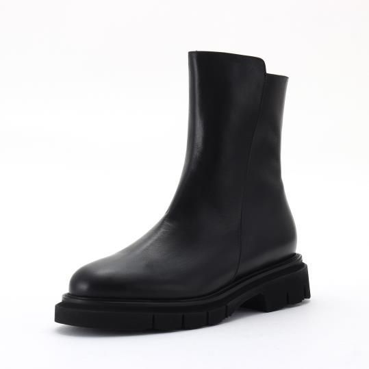 Ginza kanematsu ブラック サイドゴアブーツ 厚底 37