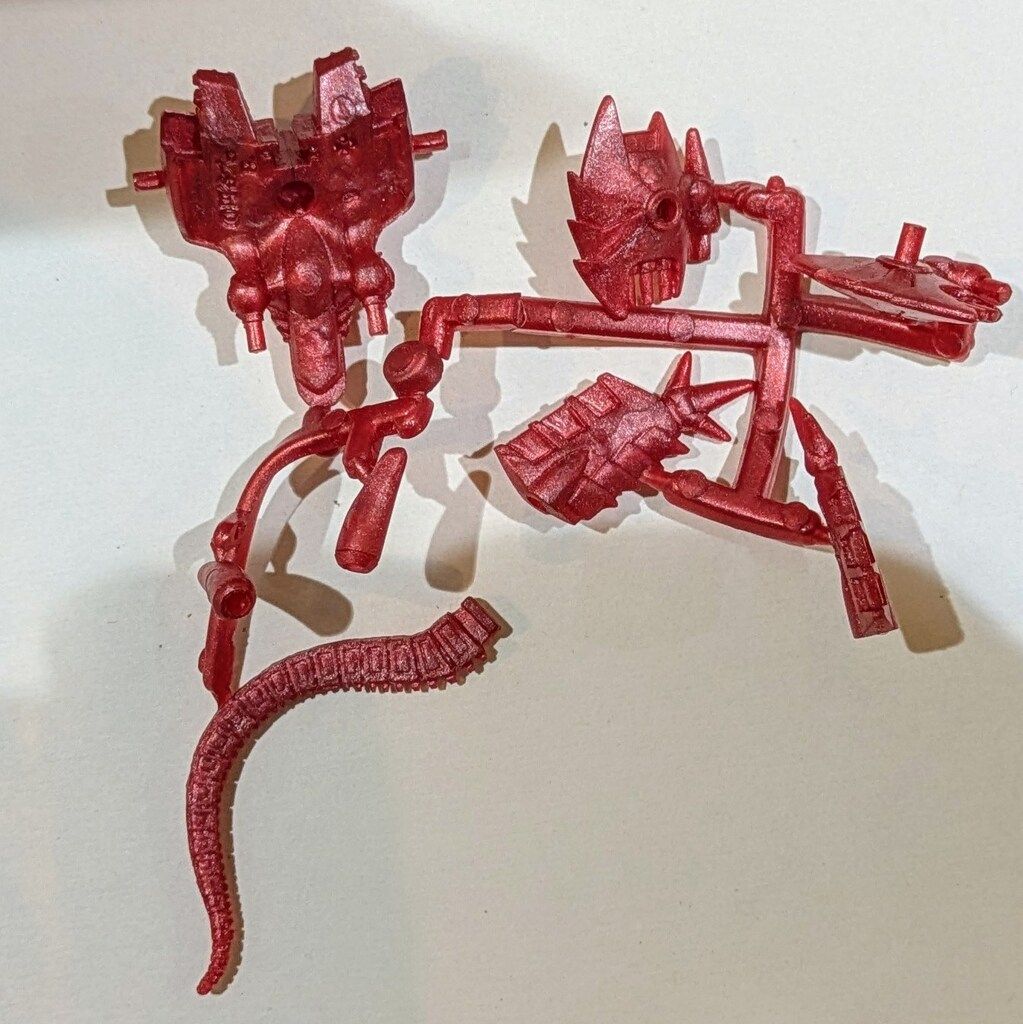 バンダイ 超闘士激伝 鎧伝PART 1 エアロキング メタパープル