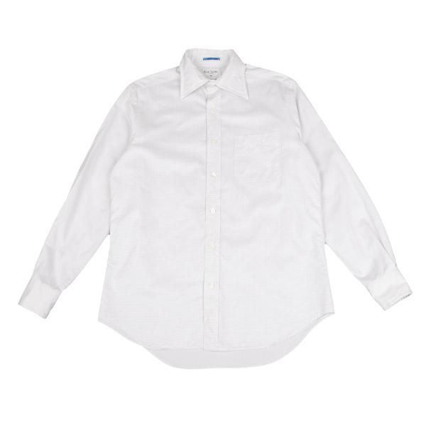 ポールスミスPaul Smith LONDON グラフチェック長袖シャツ オフ ポールスミスPaul Smith LONDON グラフチェック長袖シャツ オフ