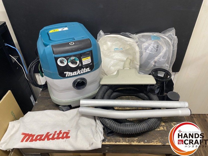 ● 品 makita マキタ VC 1530 集じん機 粉じん 業務用 単相100 V 集じん容量 15 L ホース等付属品あり