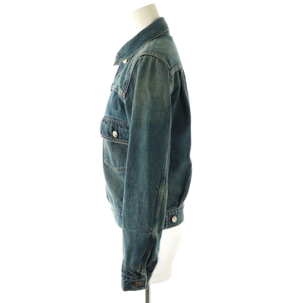 ハイク HYKE デニムジャケット ジージャン Gジャン 1 ブルー /DF □OS