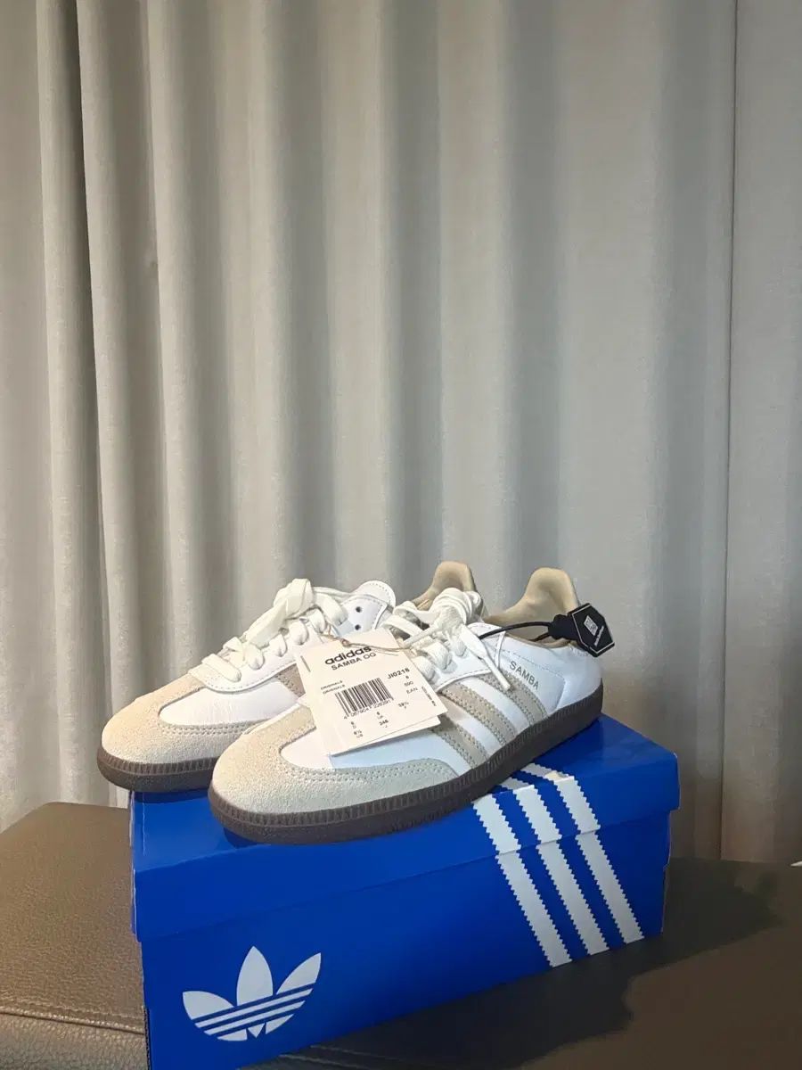 アディダス サンバ OG 白 クレー ブラウン