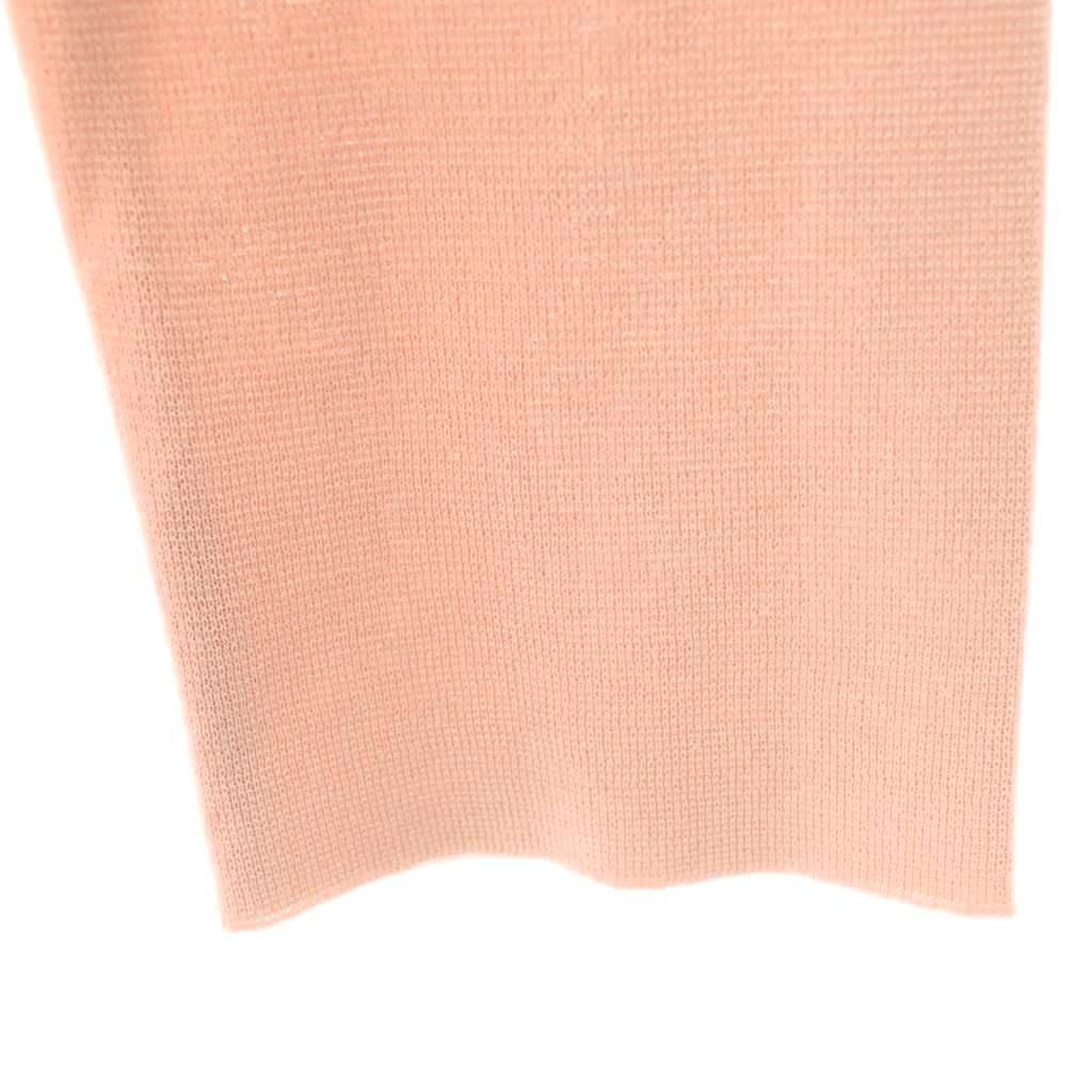 エムズグレイシー M'S GRACY フラワー刺繍ニットカーディガン ジップ