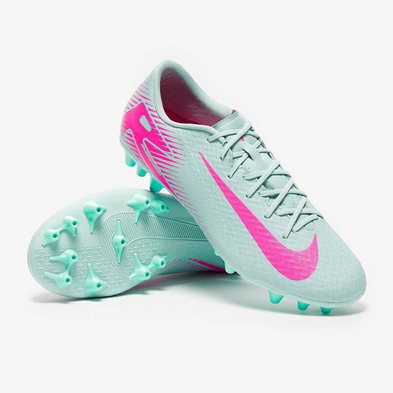 匿名配送 Nike サッカー スパイク Air Zoom Mercurial Vapor 16 Academy AG 水色