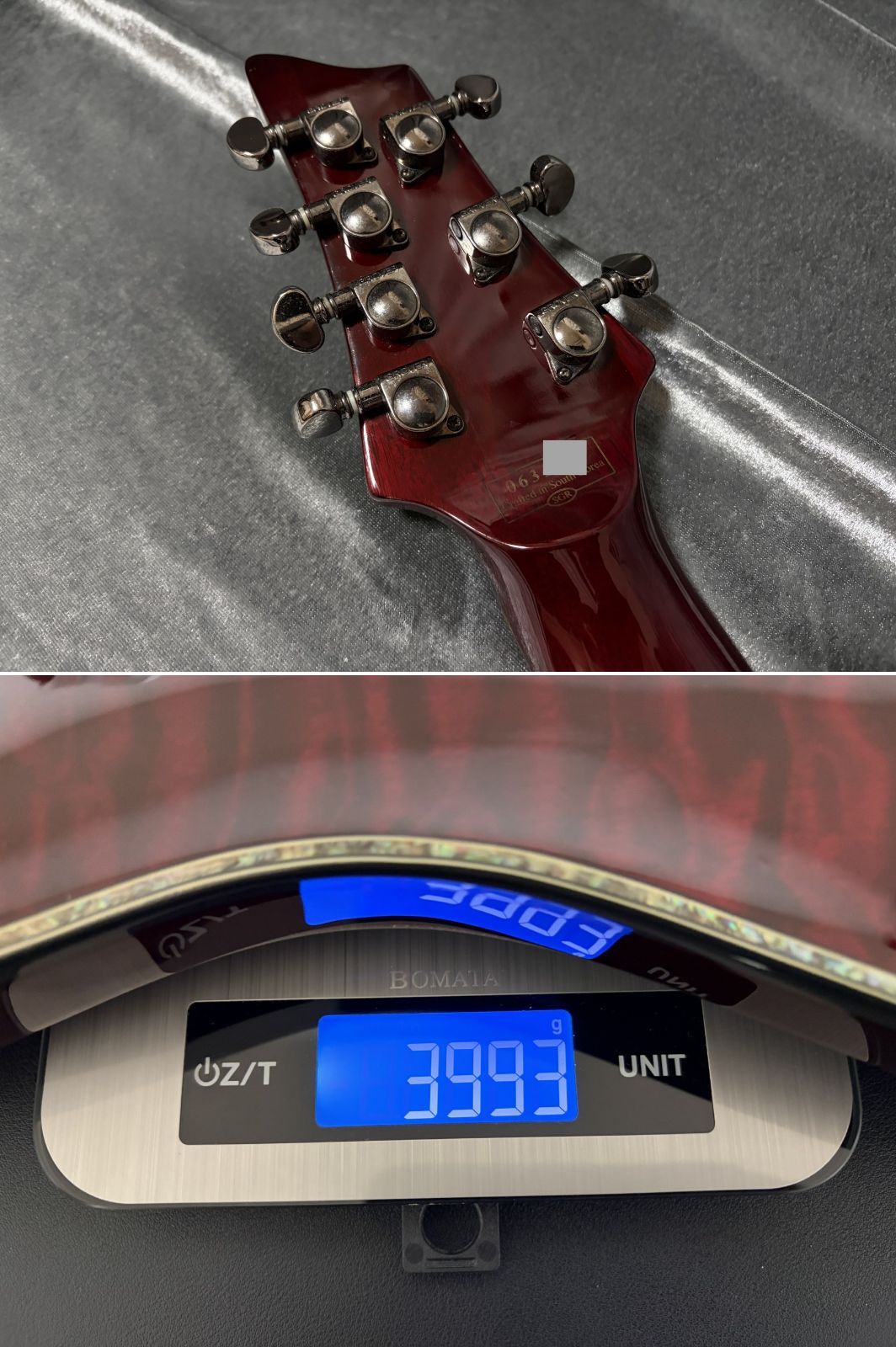 7弦ギター Schecter AD-C-7-FR-HR EMGピックアップ搭載 シェクター