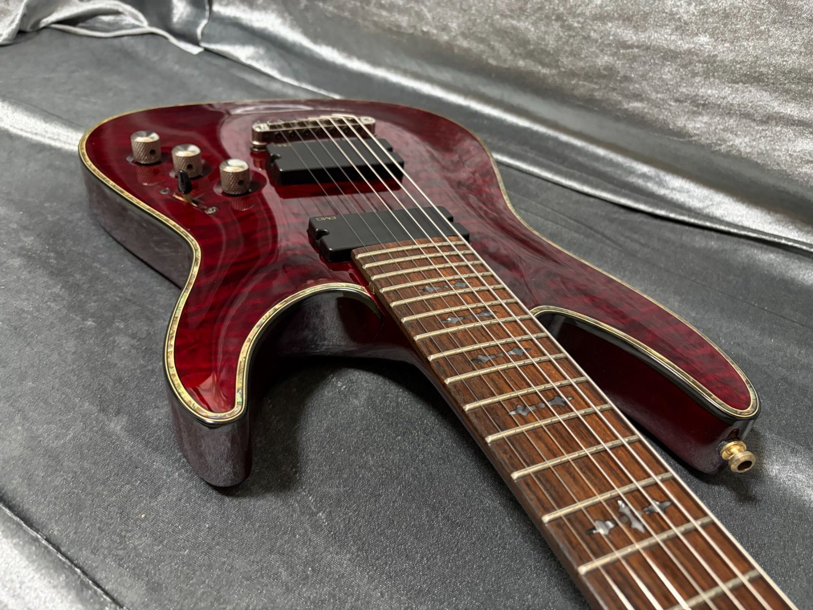 7弦ギター Schecter AD-C-7-FR-HR EMGピックアップ搭載 シェクター