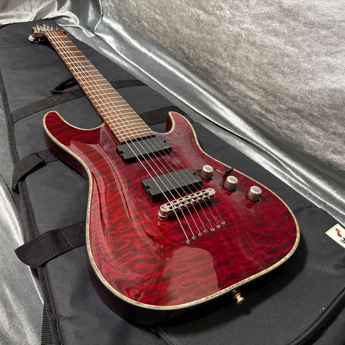 7弦ギター Schecter AD C 7 FR HR EMGピックアップ搭載 シェクター ヘルレイザー エレキギター