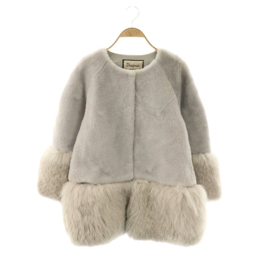 グレースコンチネンタル ダイアグラム フォックスファーブルゾン