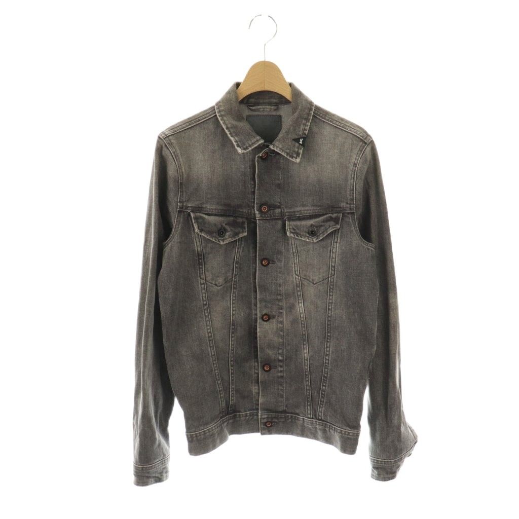 デンハム DENHAM デニムジャケット Gジャン ブルゾン XS グレー NR OS SH