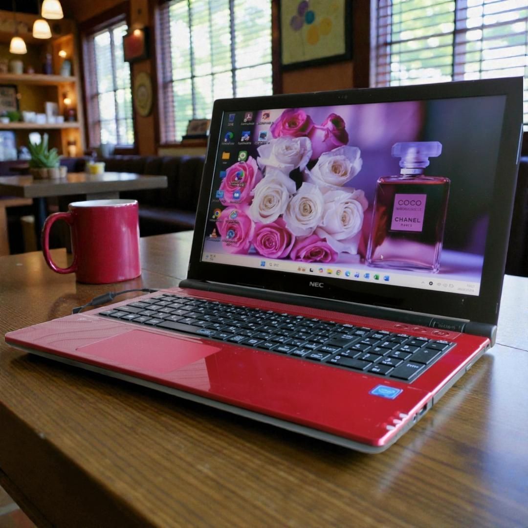 ノートパソコン NEC LAVIE NS 150 H Windows 11 Celeron 3865 U メモリ8 GB DVD 15 6インチ 解像度1366 768