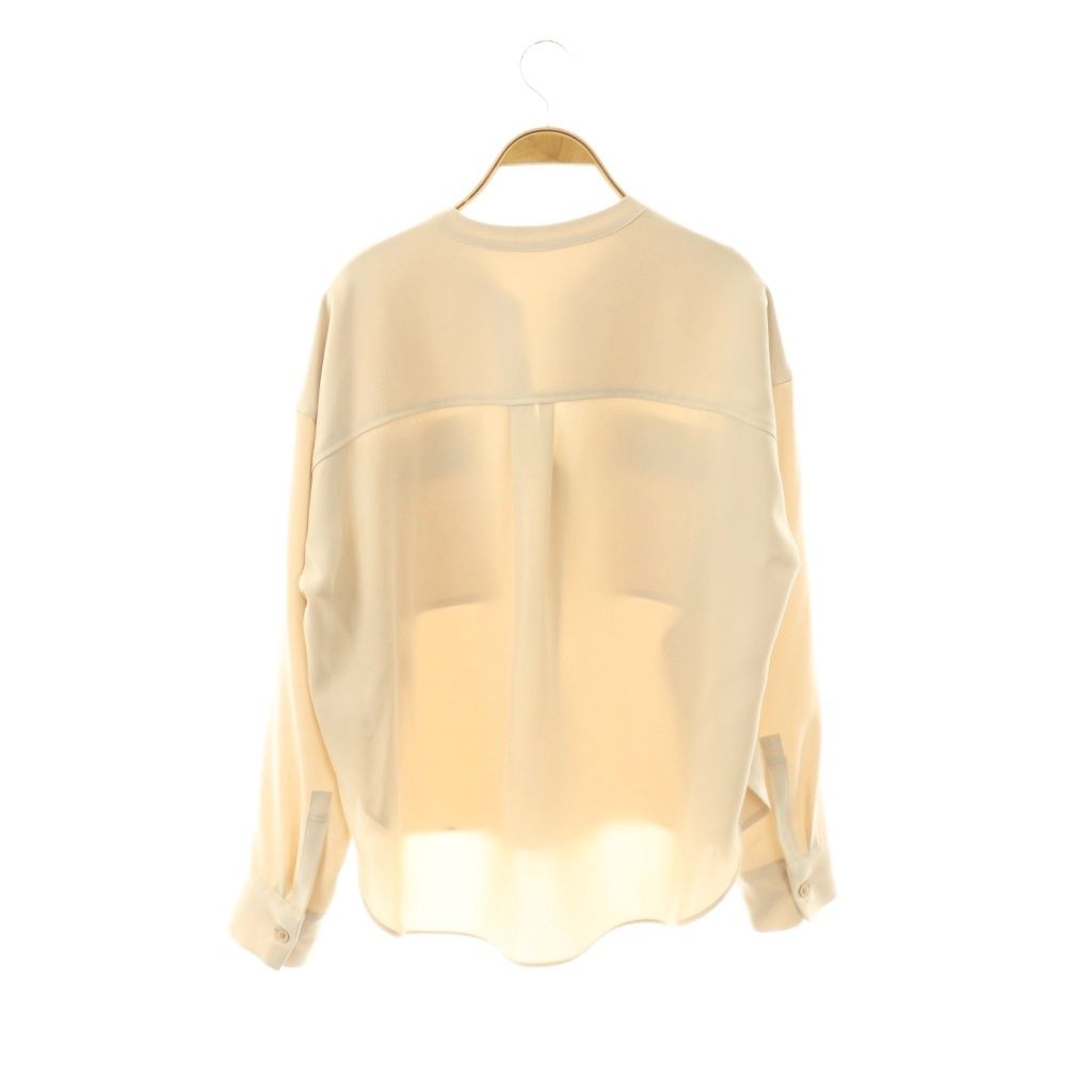 ノーブル NOBLE 25SS ワークディテールドレープシャツ ブラウス