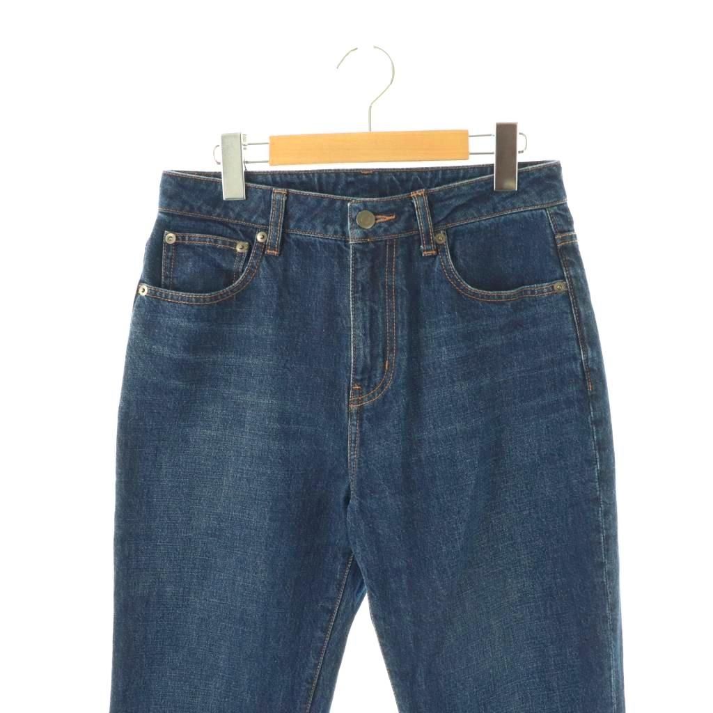  セオリーリュクス theory luxe 25 SS CONEY DENIM KRISTY D デニムパンツ フ 38 ブルー HK OS デニム ジーンズ パンツ