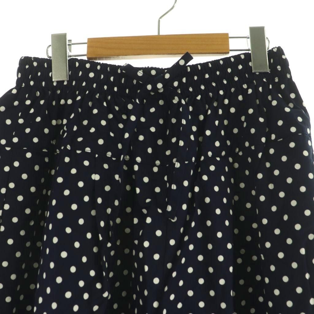 ポルカドットワイドパンツ F