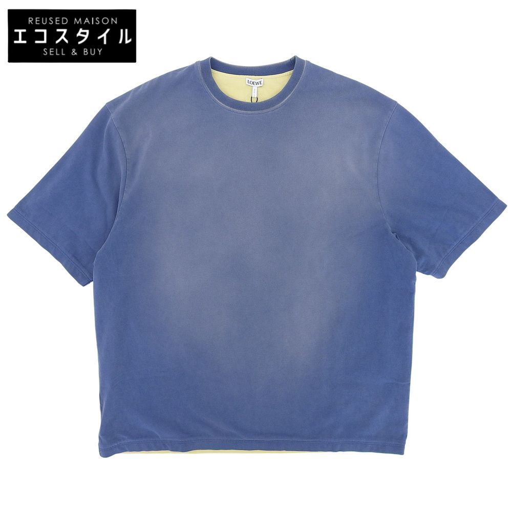 LOEWE ロエベ Oversized Fit Tシャツ トップス メンズ ブルー S