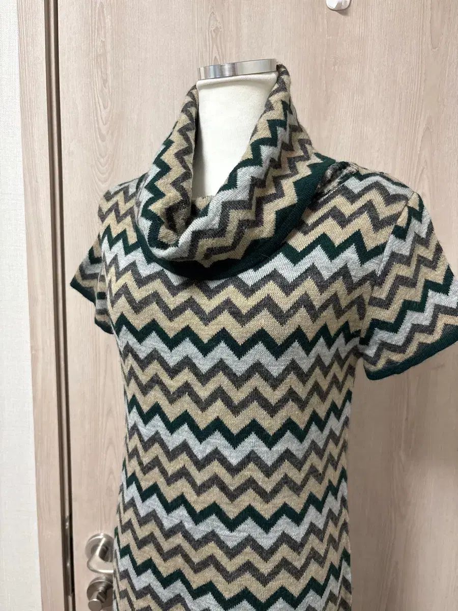 ミッソーニ パータン ニット ワンピース