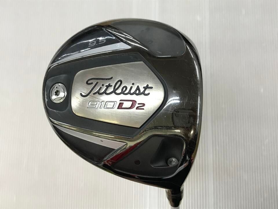 タイトリスト 910D2 9.5度 FUBUKI K 60 Sフレックス ドライバー 中古