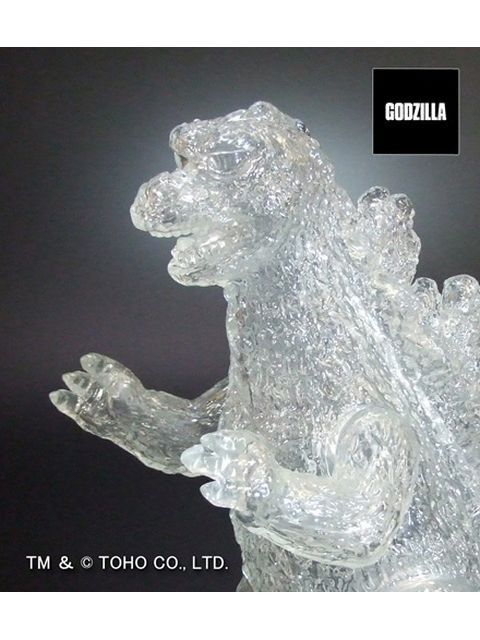 プレックス 復刻版ポピー グレートザウルス ゴジラ(クリアVer.) ソフビ