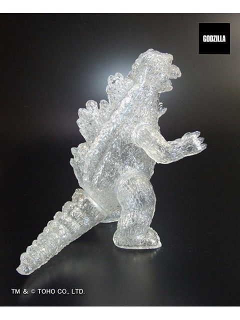 プレックス 復刻版ポピー グレートザウルス ゴジラ(クリアVer.) ソフビ