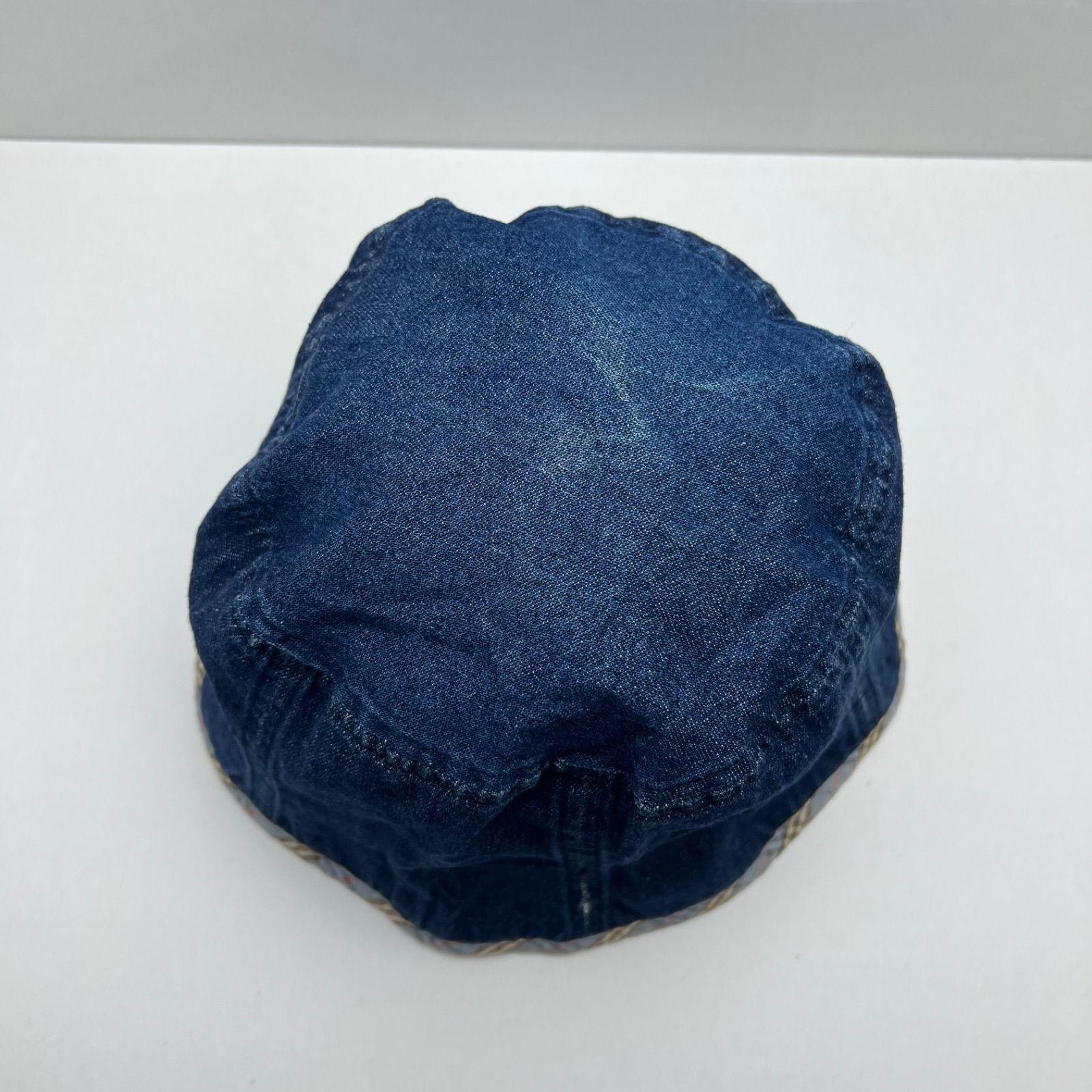 BURBERRY BLUE LABEL 00s y2k archive denim nova bucket hat