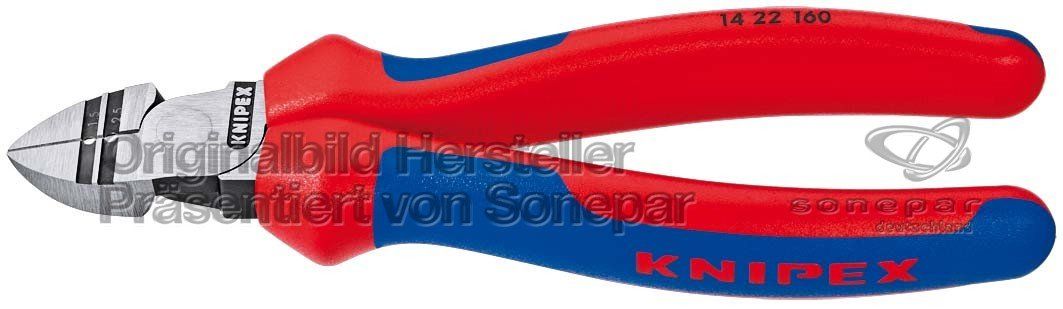 クニペックス KNIPEX 1422 160 穴付ニッパー SB