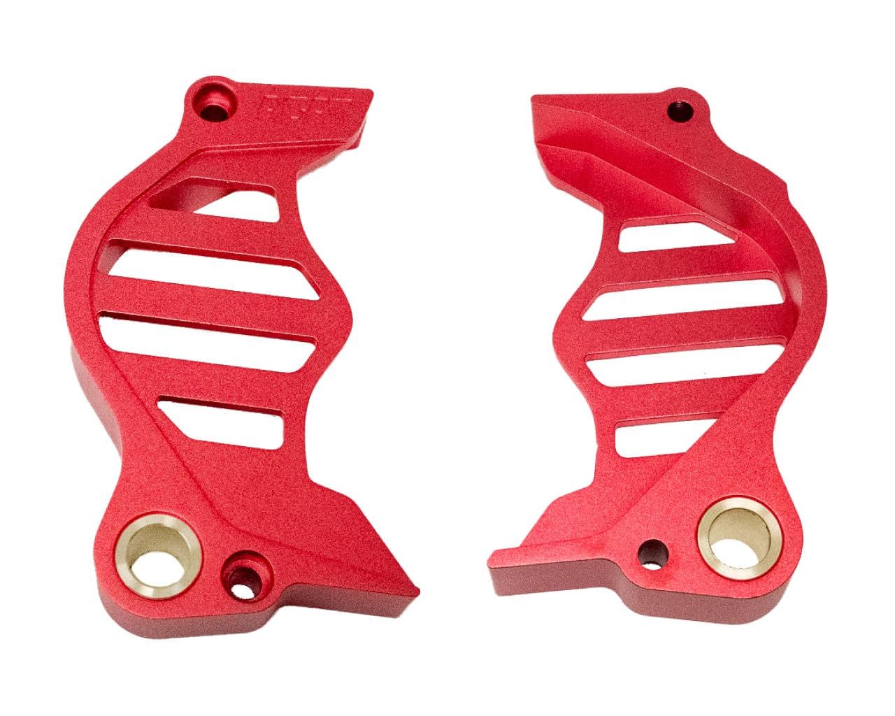 CRF 125 F シフトシャフトサポート＆スプロケットガード レッド