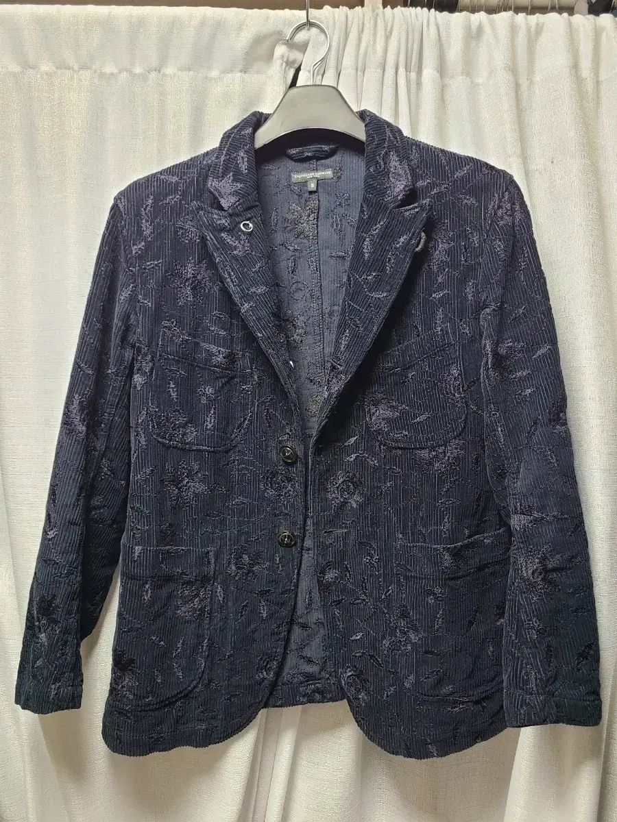 ENGINEERED GARMENTS 花 刺繍 コーデュロイ ベッドフォード ジャケット