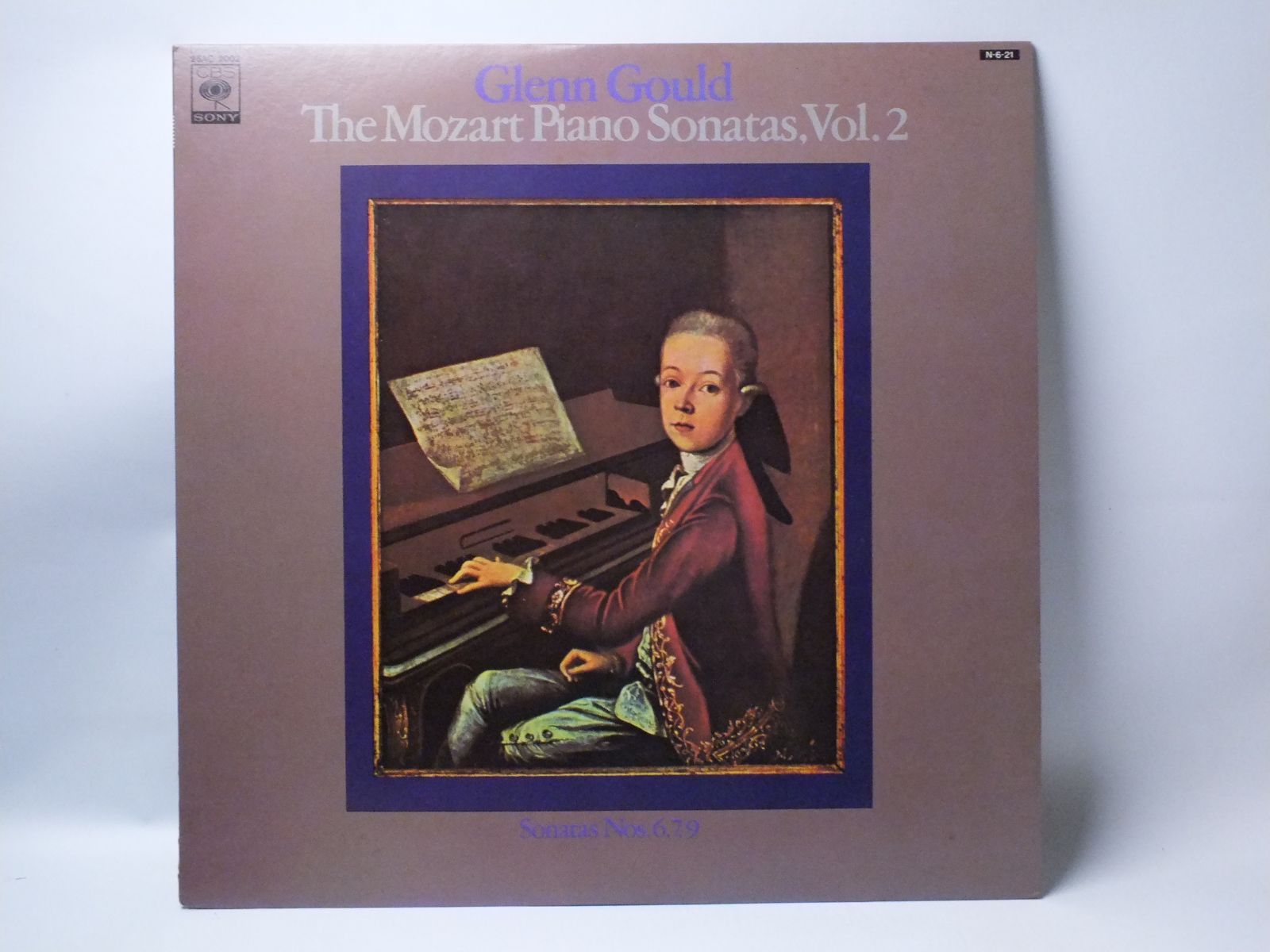 LP 25AC-2002 【ピアノ】 グレン・グールド GLENN GOULD モーツァルト