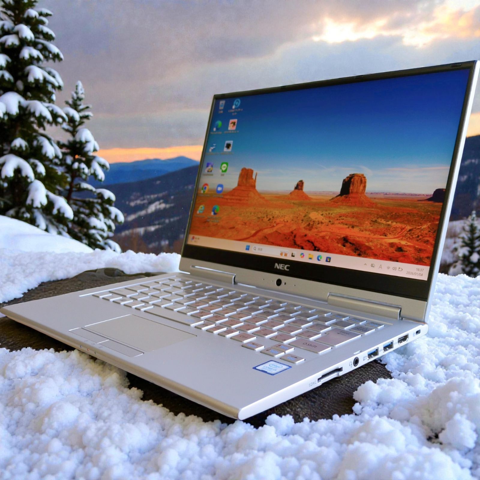 NEC Versa Pro VKT 16 GV 4 Windows 11 Core i 5 8250 U メモリ8 GB 13 3インチ 解像度1920 1080 ｗｅｂカメラ フルHD