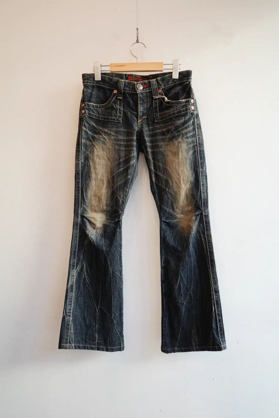 ET BOITE ブーツカット デニムパンツ MADE IN JAPAN