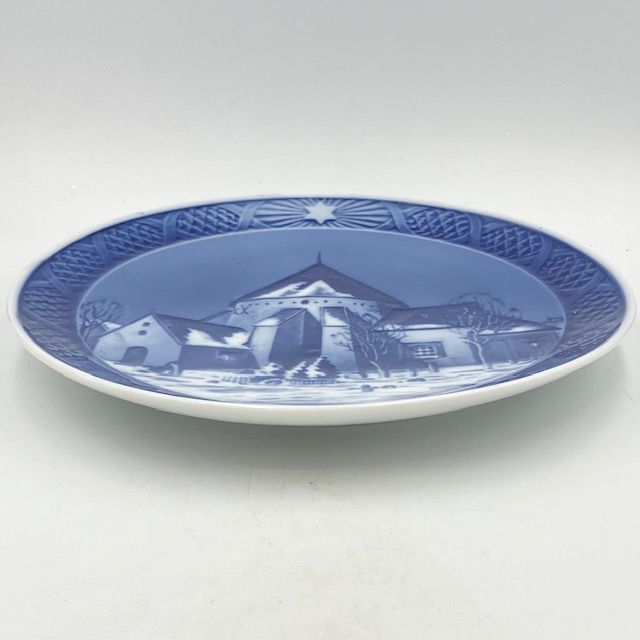 二級品】 ロイヤルコペンハーゲン イヤープレート 1938年 「Round