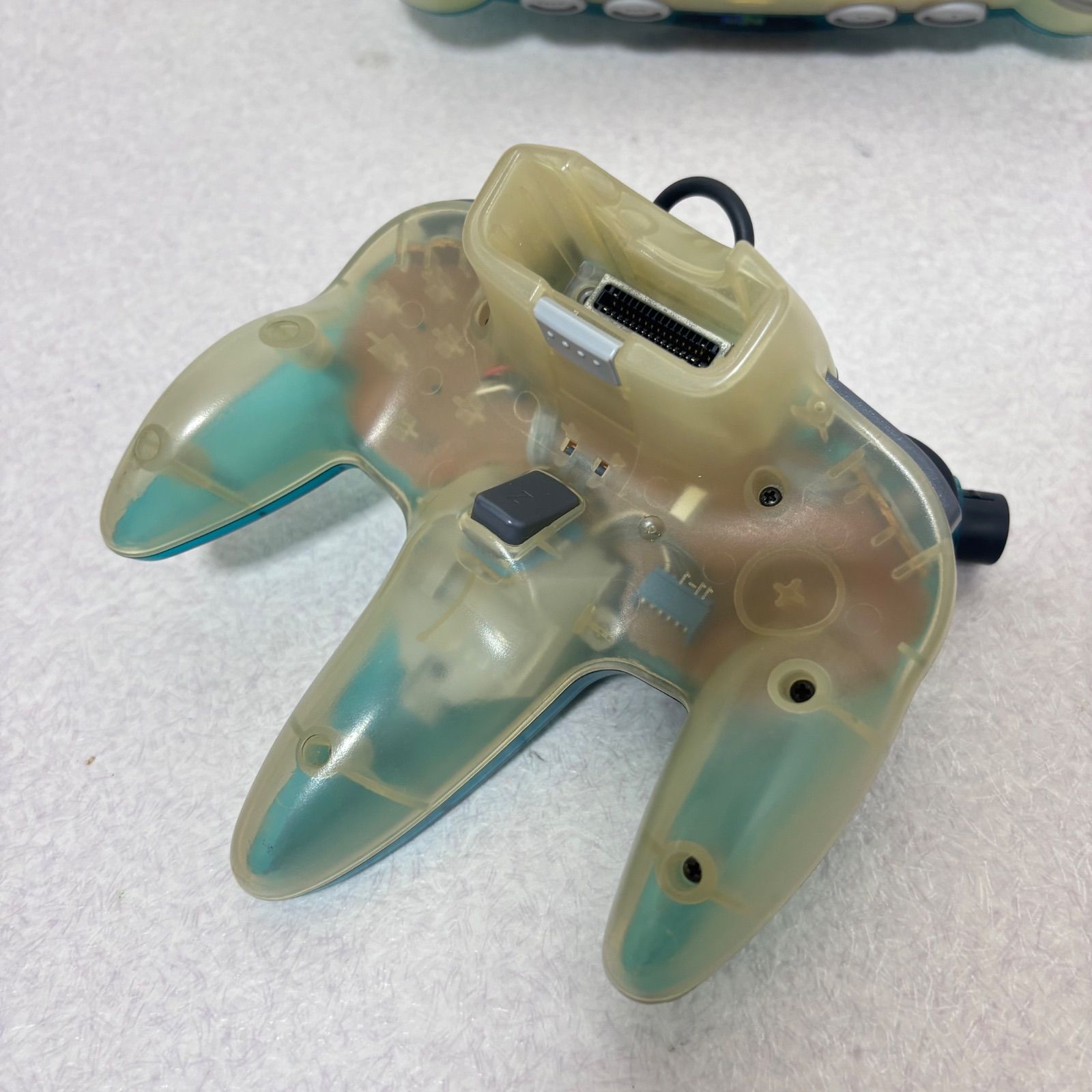  クリアブルー ニンテンドー64 NINTENDO ニンテンドー 本体(64) NINTENDO64