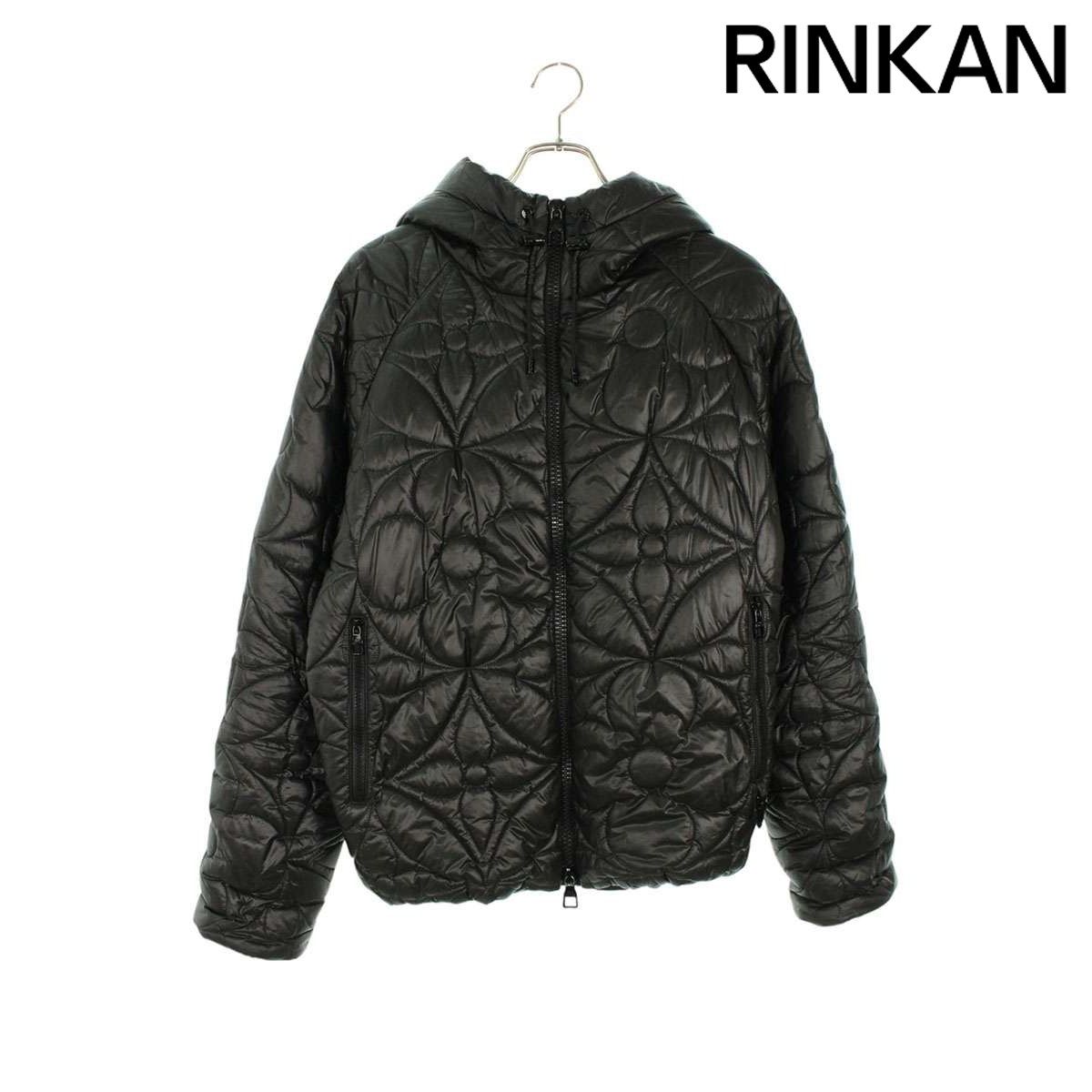 ルイヴィトン RM 221 Q DH 1 HMB 47 W LVSEフラワーキルテッドフーディ中綿ブルゾン メンズ 48 12 28～1 6 発送 問い合わせ遅延