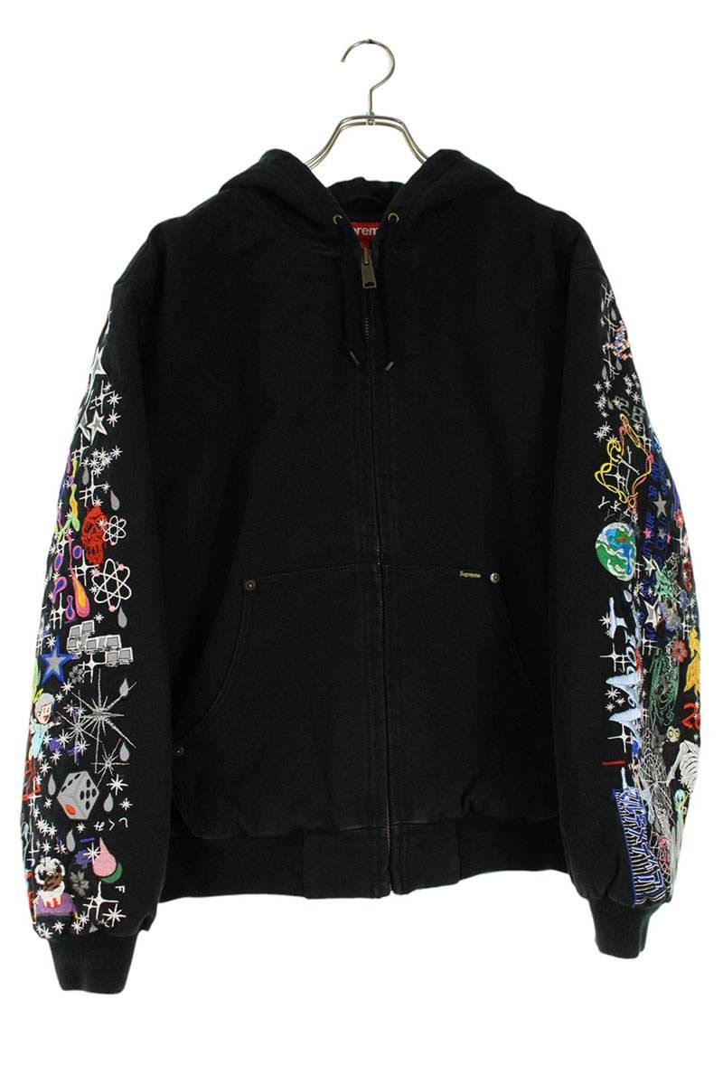 シュプリーム ×葵産業 25SS AOI Embroidered Hooded Work Jacket エン