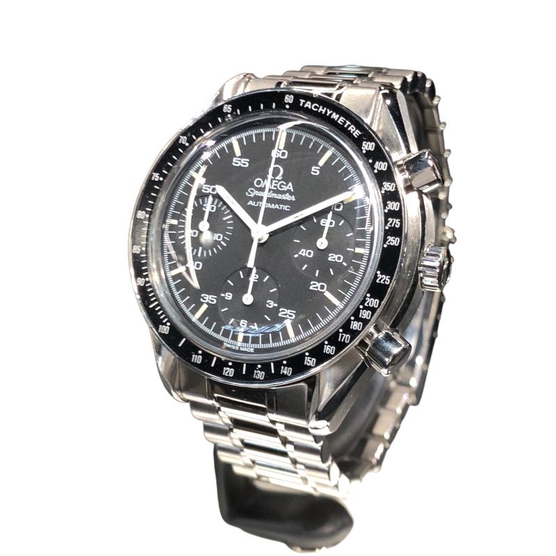 オメガ OMEGA スピードマスター オートマティック 3510 50 ブラック SS メンズ 腕時計