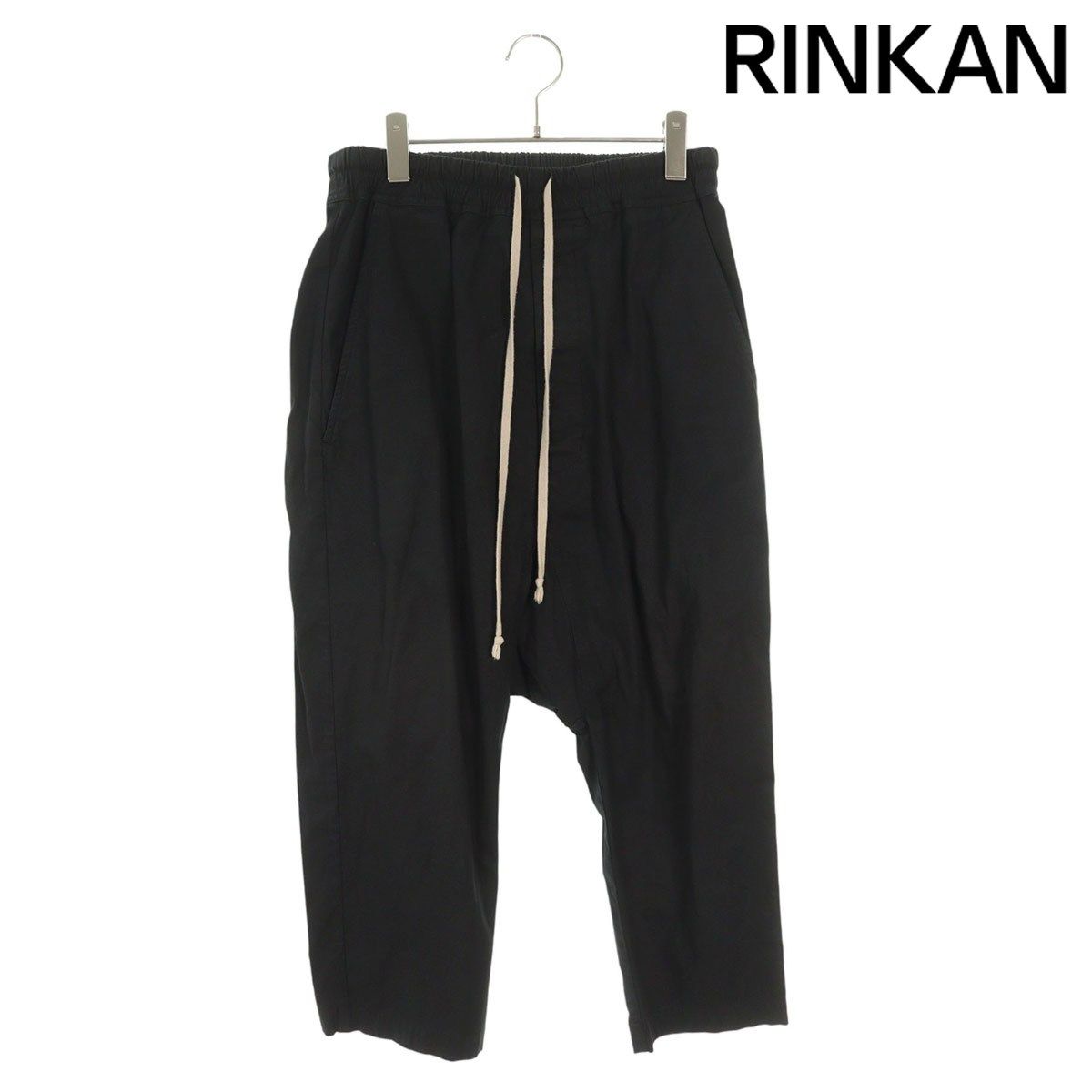 リックオウエンス TE ドローコードサルエルロングパンツ メンズ 46 12 28～1 6 発送 問い合わせ遅延