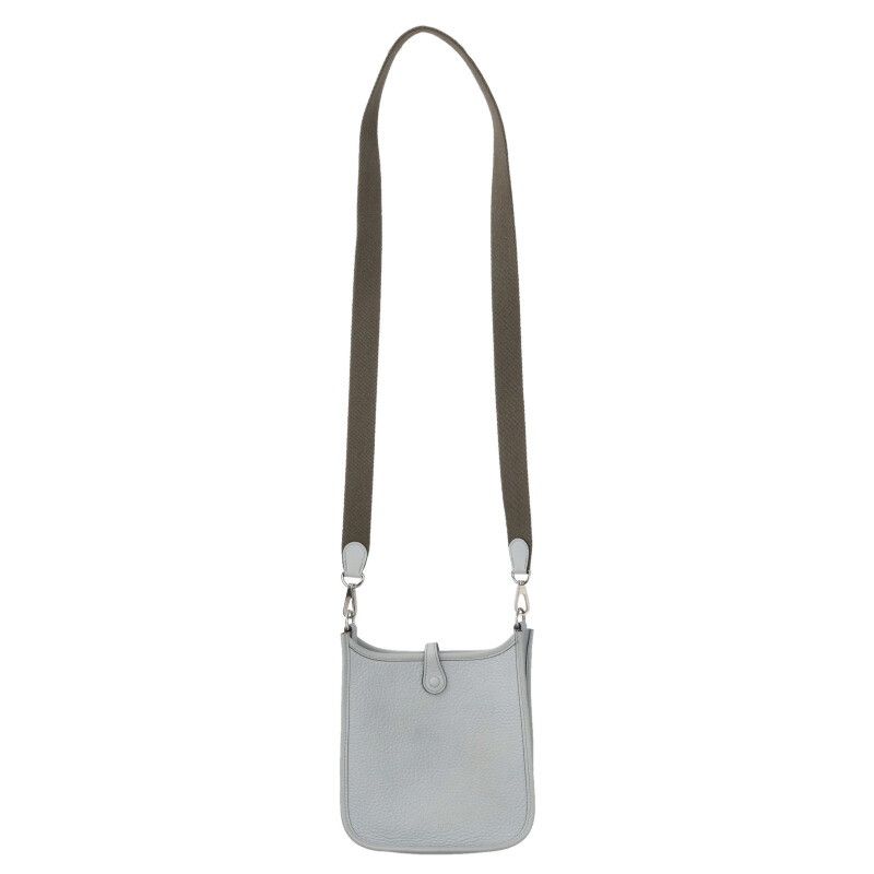 エルメス エブリンTPM U刻印 SV金具ブルーペール/トリヨンクレマンス