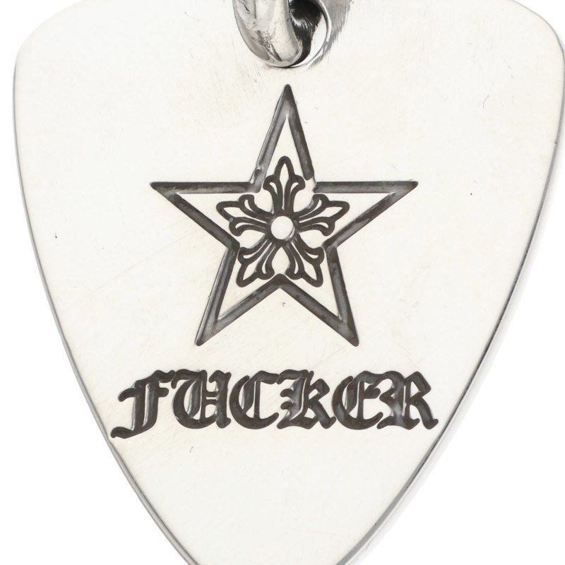 クロムハーツ GUITAR PICK/ギターピック ペンダント/シルバー