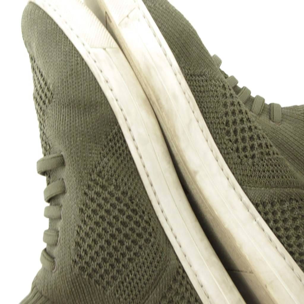  フェンディ FENDI スニーカー シューズ ミッドカット テクニカルニット 7 E カーキ 1058 FF スニーカー 靴