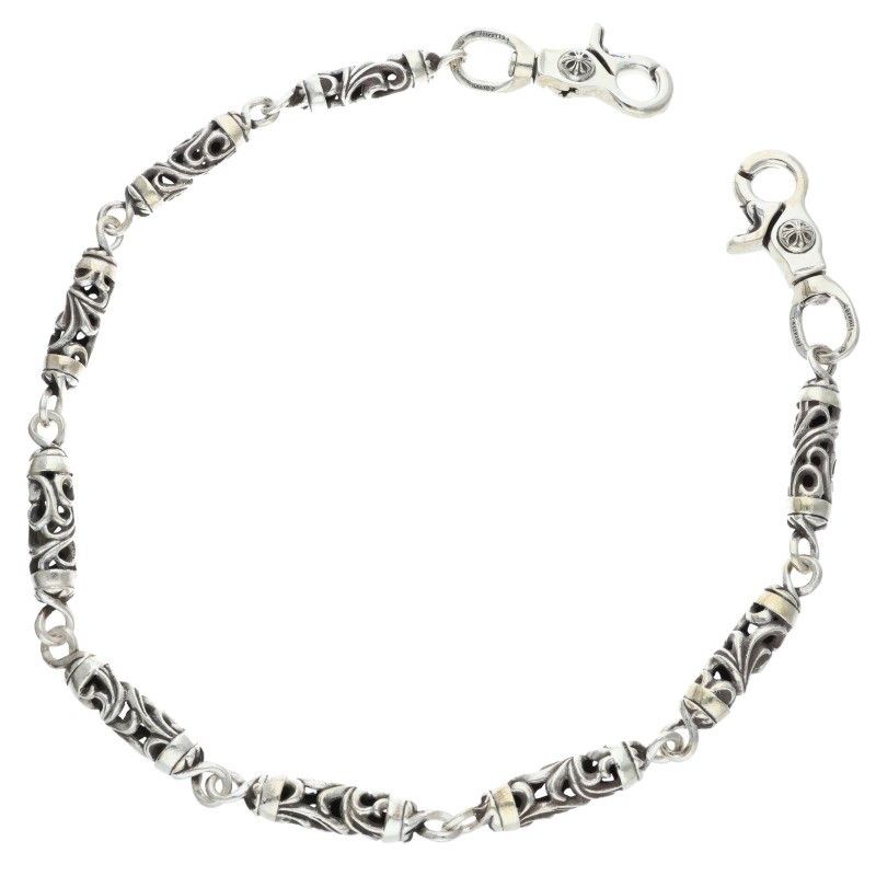 クロムハーツ ROLLER LONG-T/2クリップ9LINKロングローラー シルバー