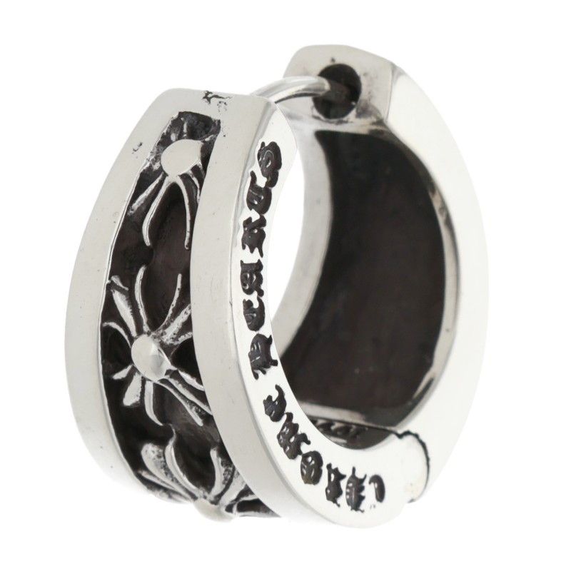 クロムハーツ NARROW V CHX R ナローV シルバーピアス メンズ 12 28～1 6 発送 問い合わせ遅延