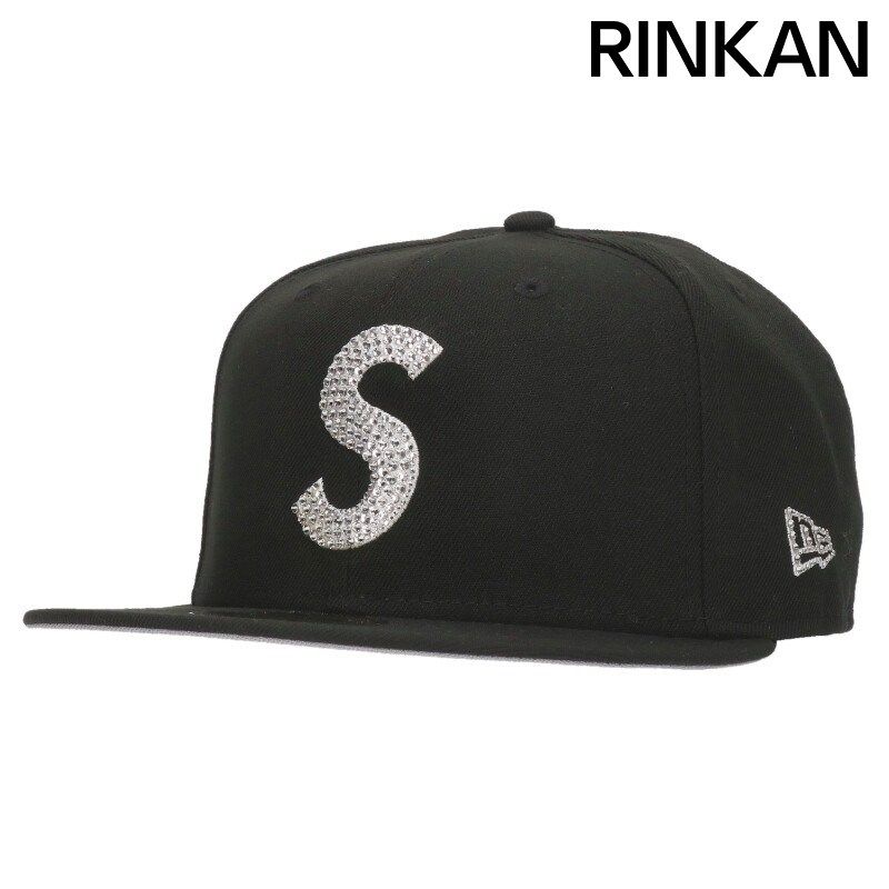 シュプリーム スワロフスキー 25 AW Swarovski S Logo Era Sロゴベースボールキャップ帽子 メンズ 7 5 12 28～1 6 発送
