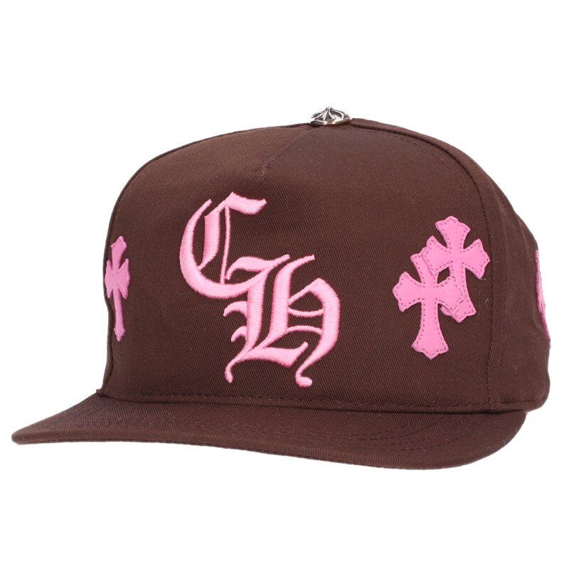 クロムハーツ CH HAT CH刺繍クロスパッチベースボールキャップ帽子