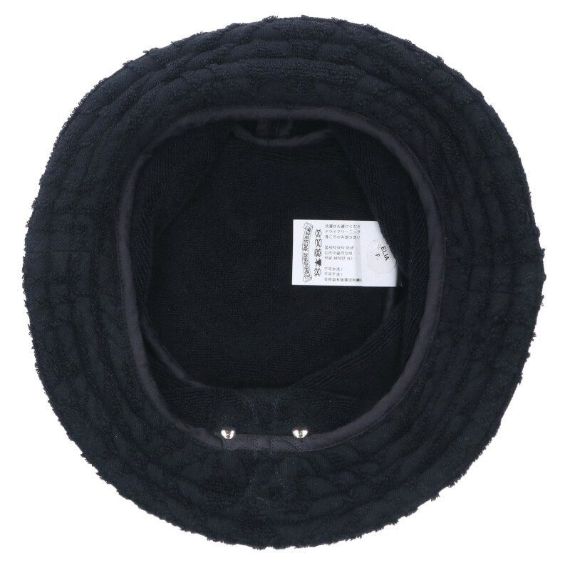 クロムハーツ HAT U CHUM FBRC クロスパッチ付きパイル地帽子 メンズ L