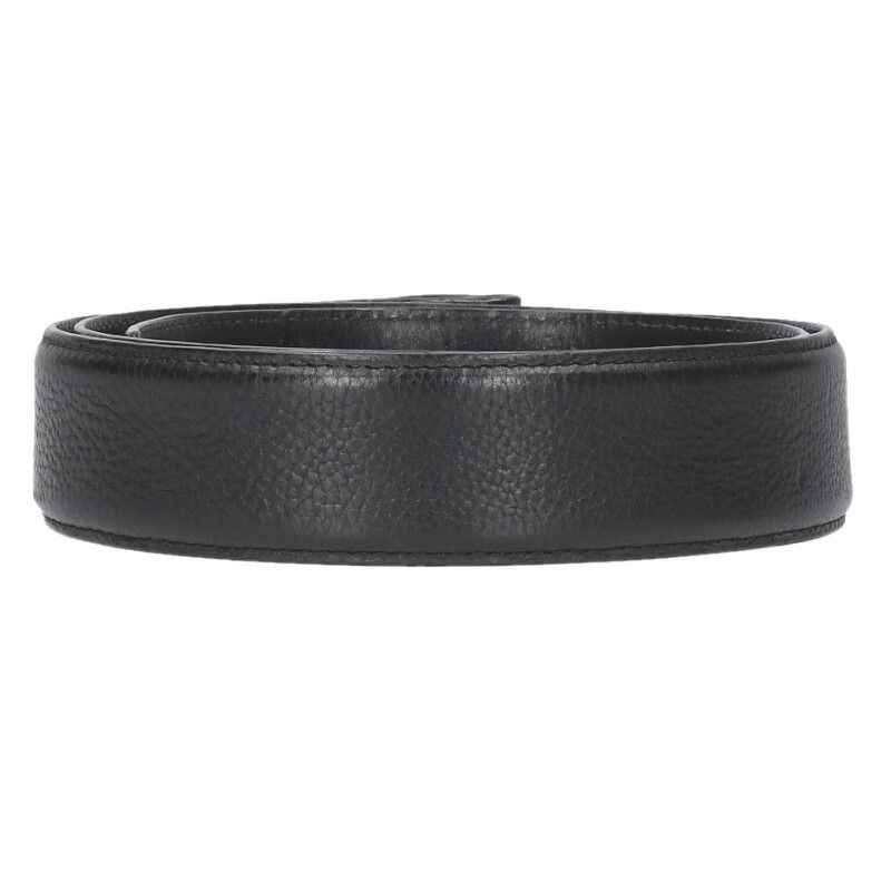 クロムハーツ 1.5 STRAP/1.5inchスクロールレーベルリベッツ レザー