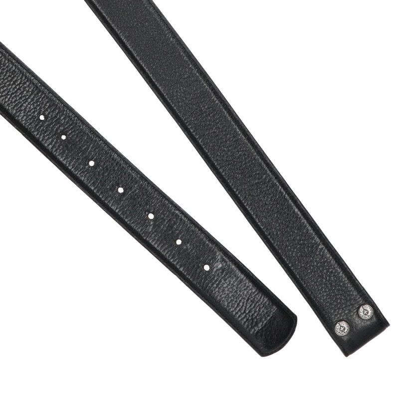 クロムハーツ 1.5 STRAP/1.5inchスクロールレーベルリベッツ レザー