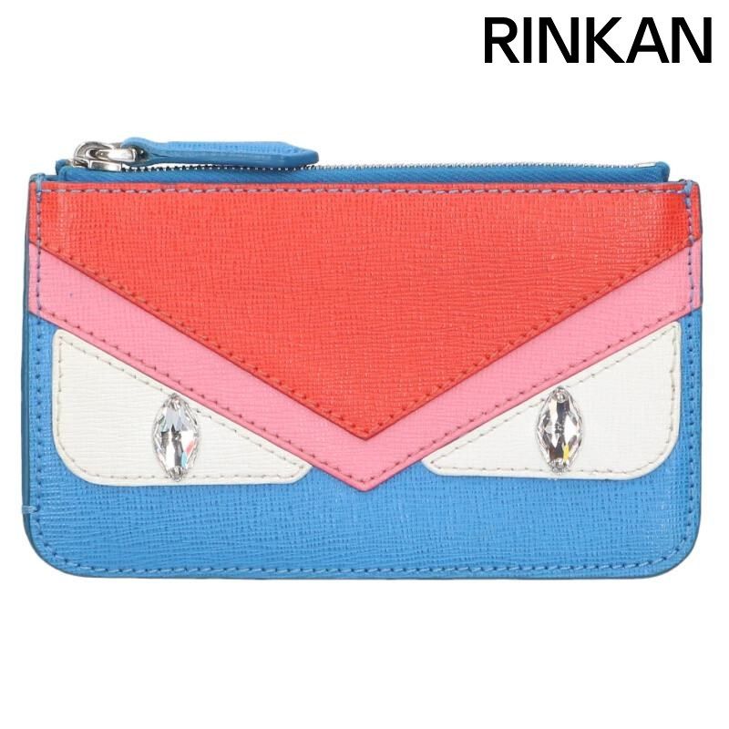 フェンディ モンスターレザーカードケース メンズ 12 28～1 6 発送 問い合わせ遅延