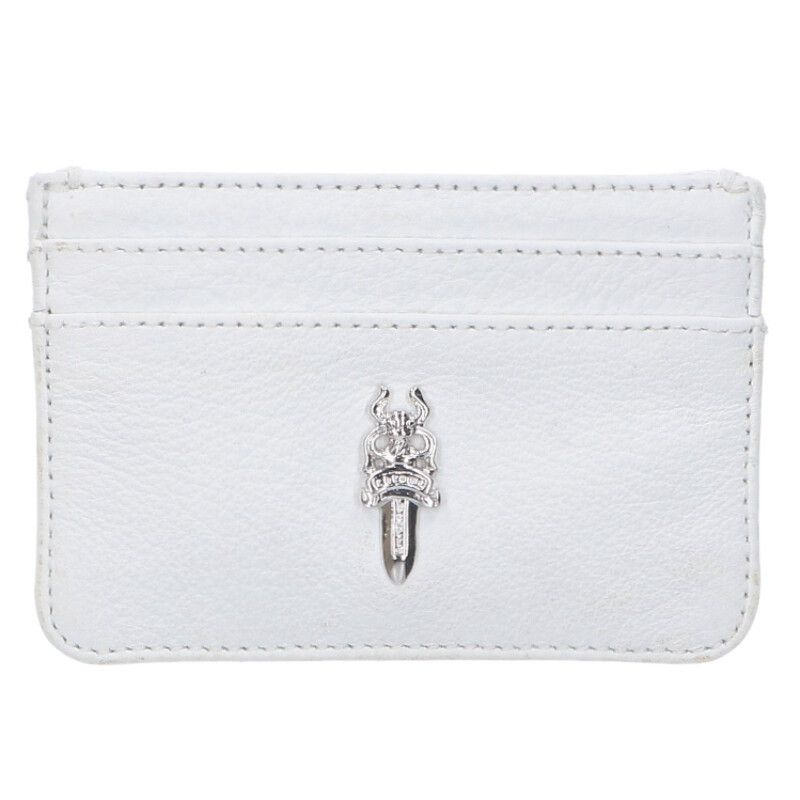 クロムハーツ DOUBLE SIDE/ダブルサイド ダガー付きレザーカードケース