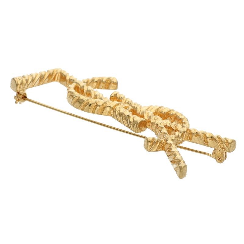 8060 YSLロゴブローチ