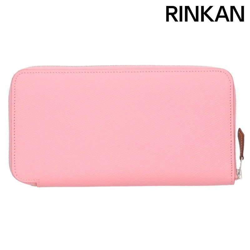 エルメス アザップロング シルクイン X刻印 ローズアザレヴォー