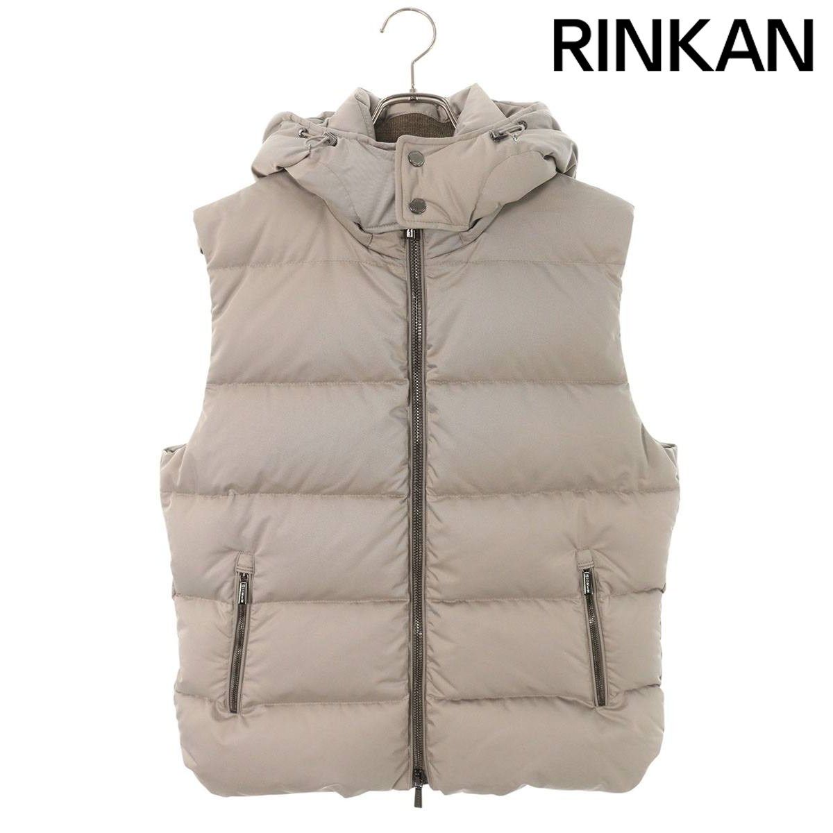 ムーレー FIRE WK 撥水加工フードダウンベスト メンズ 50 12 28～1 6 発送 問い合わせ遅延